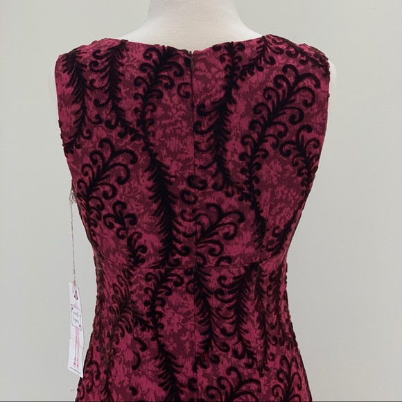 Nanette Lepore Printed Velvet Dress - Picture 7 of 8
